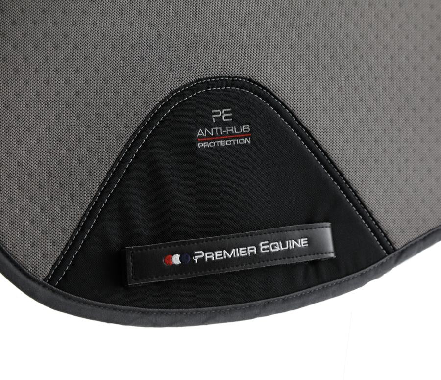 Premier Equine Close Contact Airtechnology Anti Slip Dressage Square saddle pad