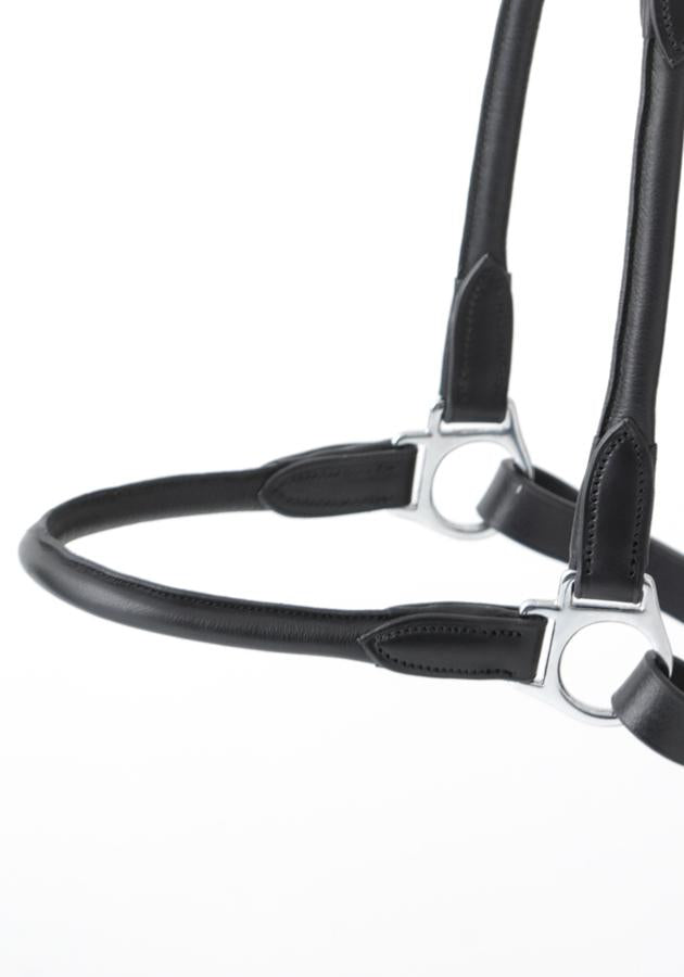 Premier Equine Hennaroso Rolled Anatomic Leather Halter
