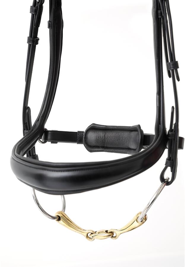 PE Lambro Anatomic Bridle with Crank Noseband