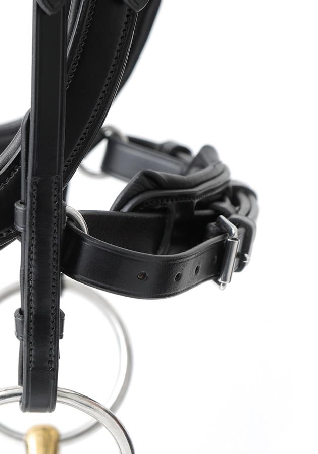 PE Lambro Anatomic Bridle with Crank Noseband