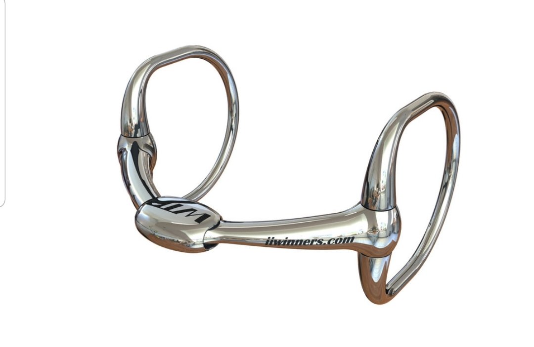 Winning Tongue Plate (WTP) locking eggbutt bit 5" - Robyn's Tack Room