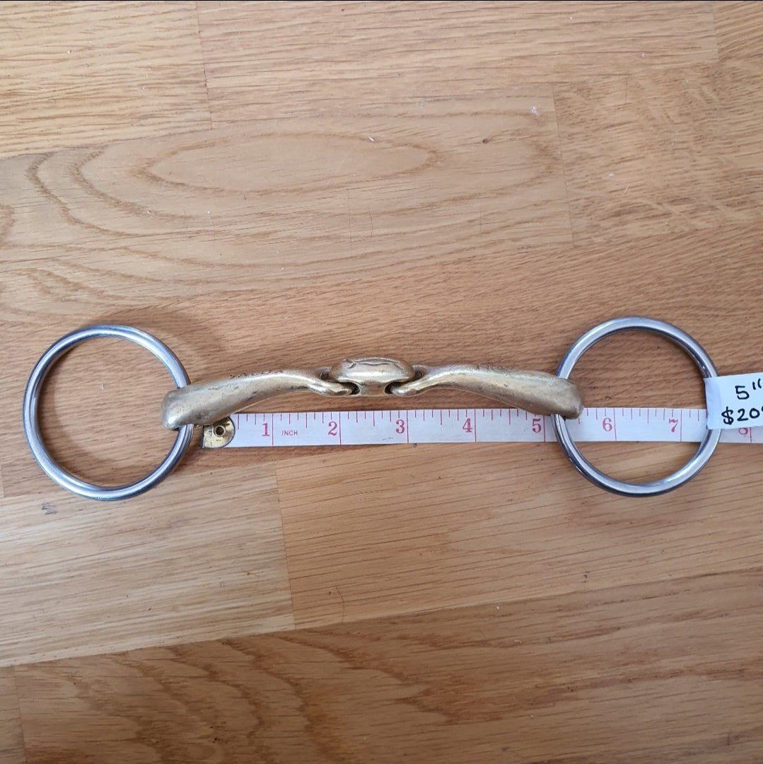 Neue Schule Turtle Top Loose Ring bit - Robyn's Tack Room
