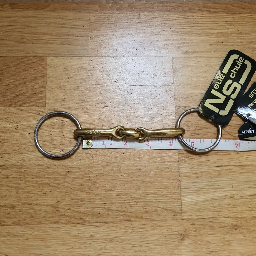 Neue Schule Tranz Angled Lozenge Loose Ring bit - Robyn's Tack Room