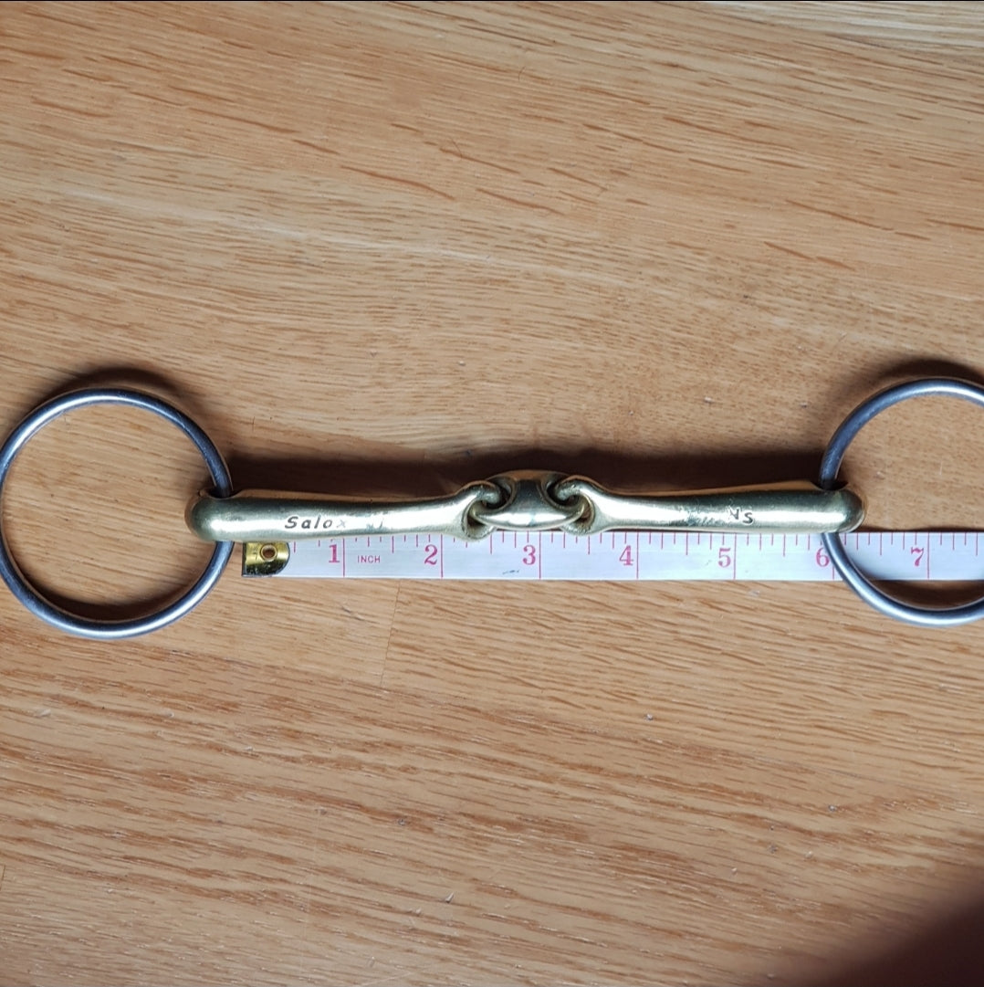 Neue Schule Tranz Angled Lozenge Loose Ring bit - Robyn's Tack Room