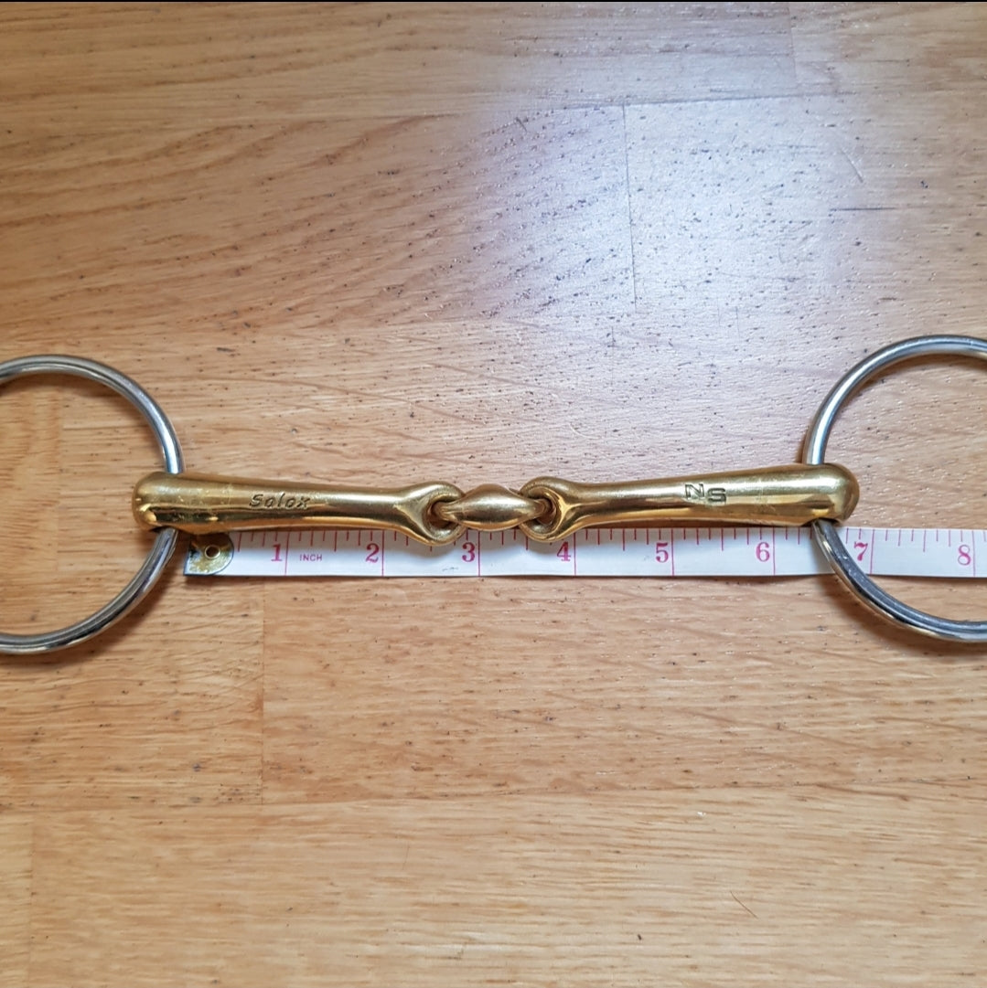 Neue Schule Tranz Angled Lozenge Loose Ring bit - Robyn's Tack Room