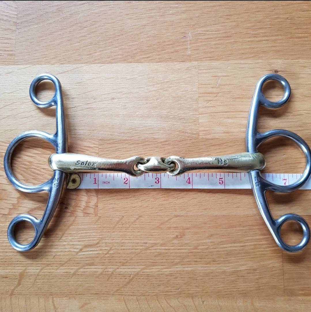 Neue Schule Tranz Angled Lozenge Jumper (elevator) bit - Robyn's Tack Room