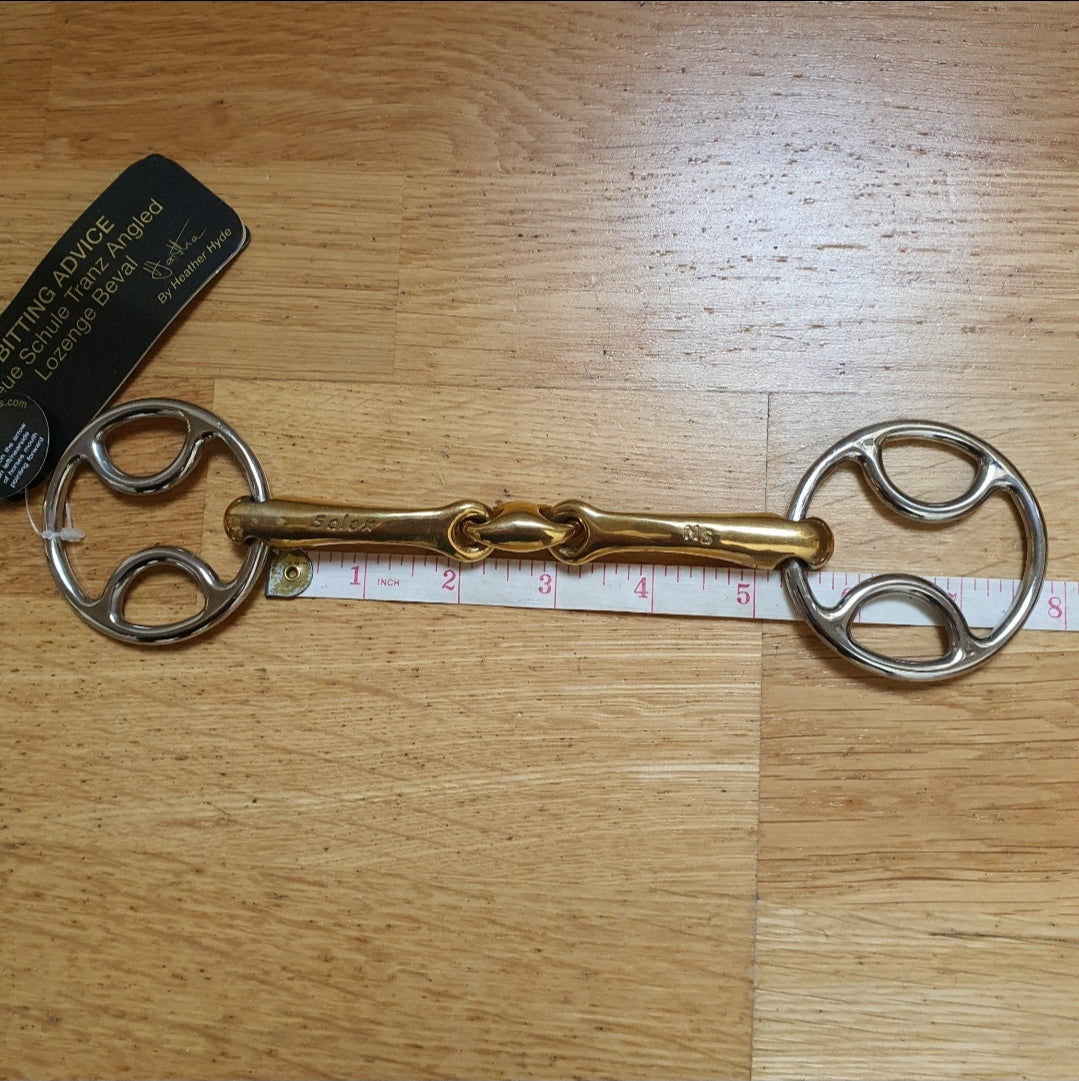 Neue Schule Tranz Angled Lozenge Beval bit - Robyn's Tack Room