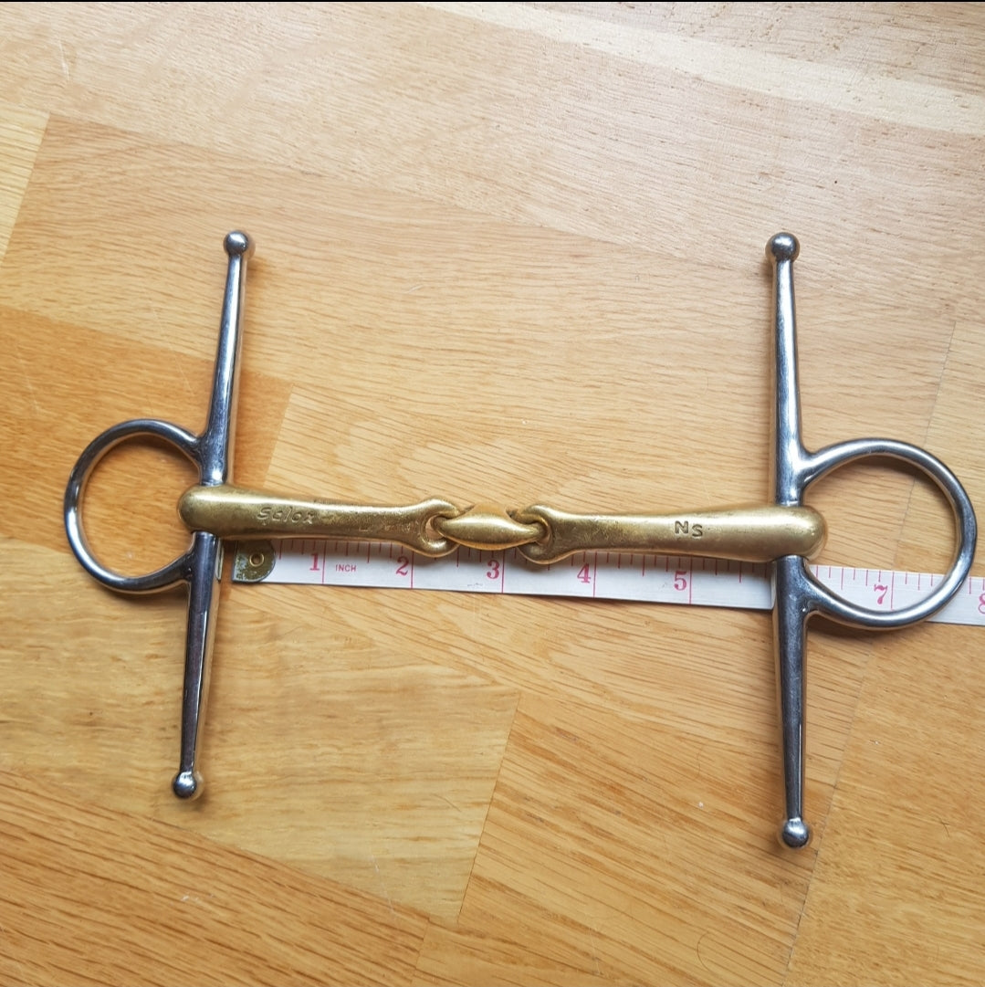 Neue Schule Tranz Angled Lozenge Full Cheek (Fulmer) bit - Robyn's Tack Room