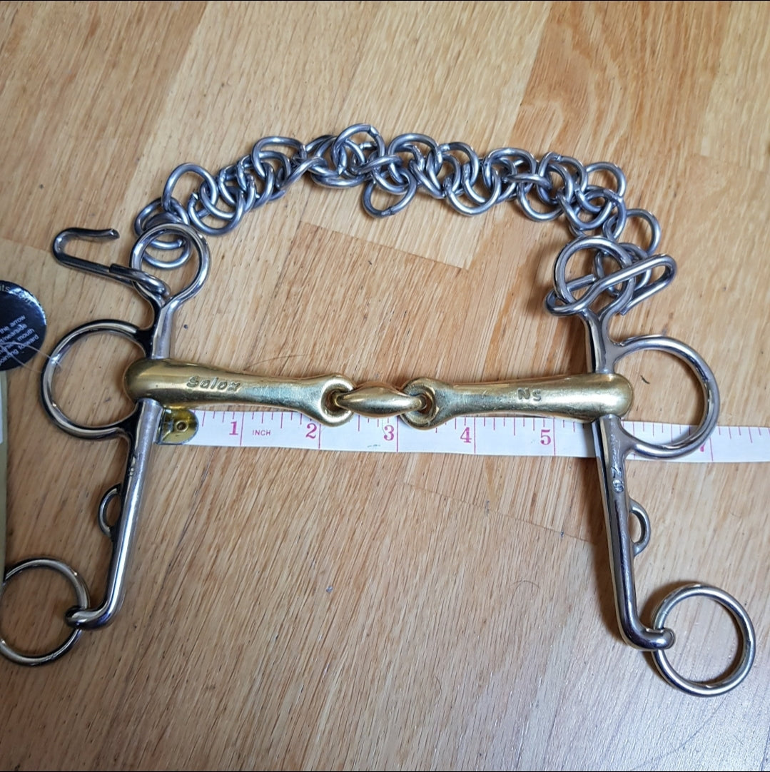 Neue Schule Tranz Angled Lozenge Pelham bit - Robyn's Tack Room