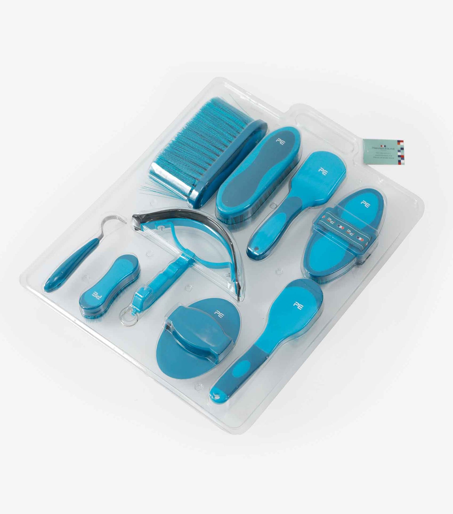 Premier Equine Soft-Touch Grooming Kit Set (9 Pieces)