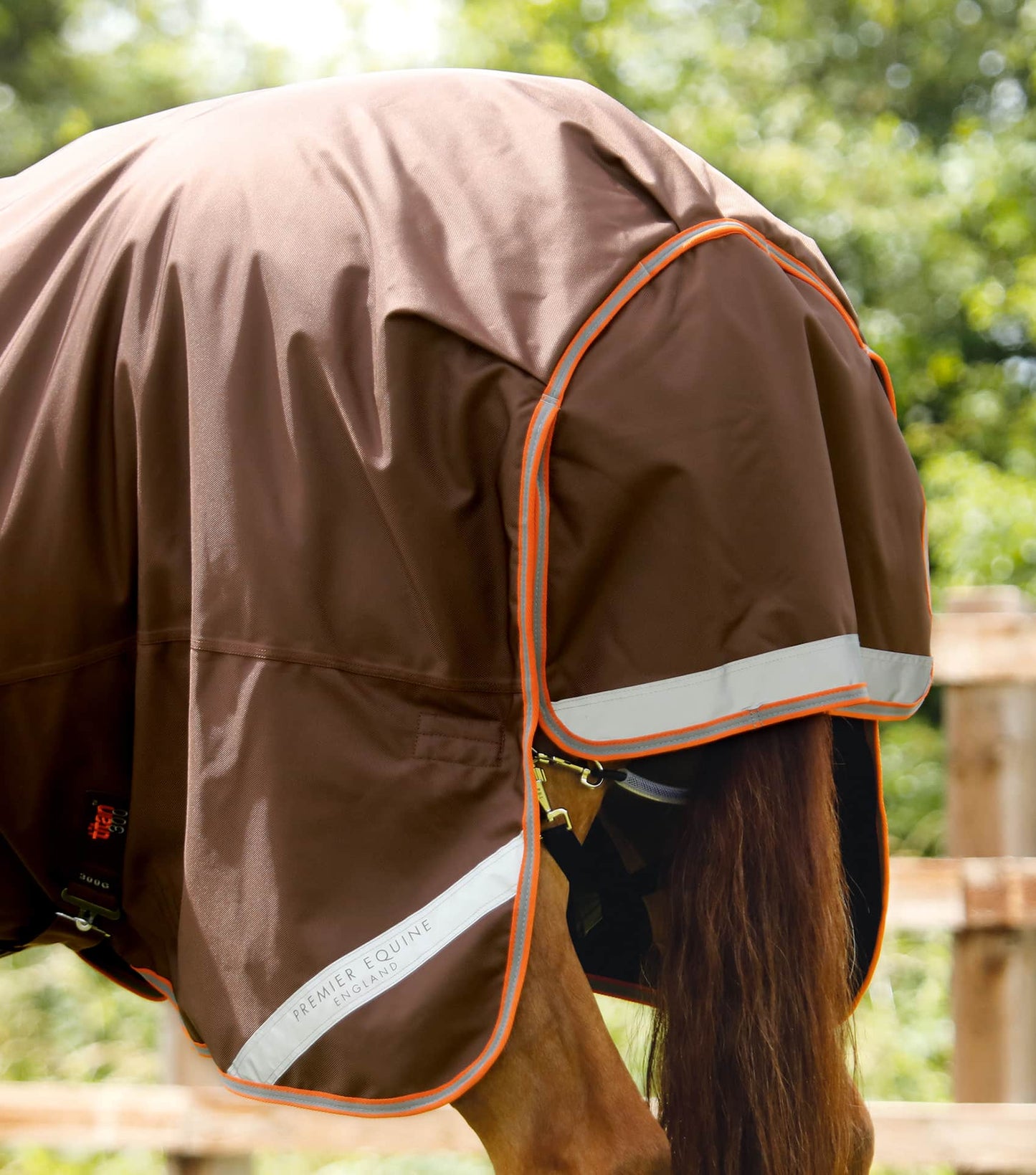 Premier Equine Titan 300g Turnout Rug with Snug Fit Neck Cover
