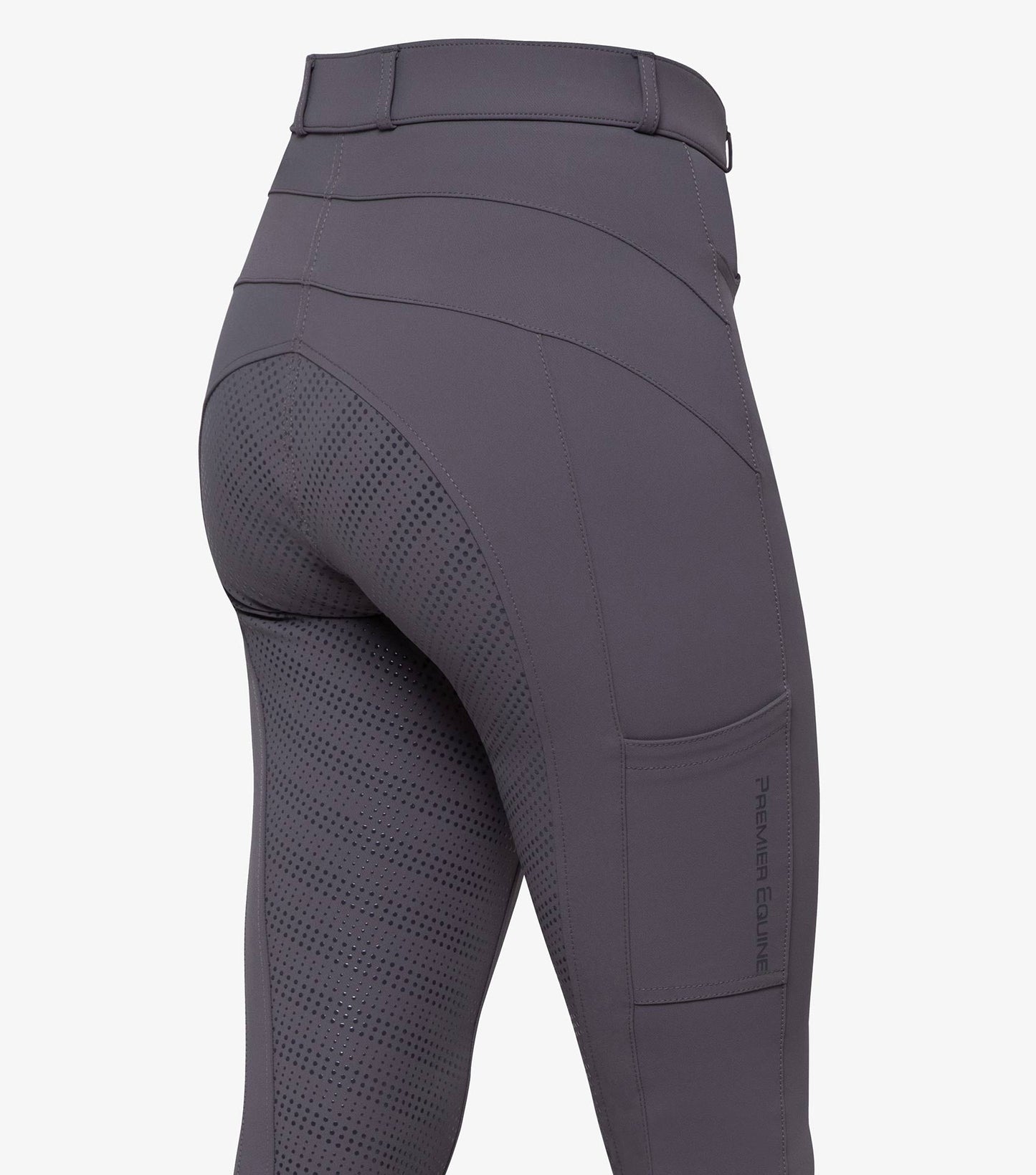 PE Torrent Ladies Full Seat Gel Riding Breeches (water repellant, phone pocket)