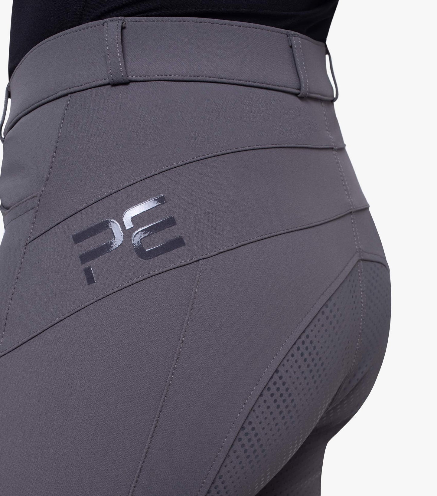 PE Torrent Ladies Full Seat Gel Riding Breeches (water repellant, phone pocket)