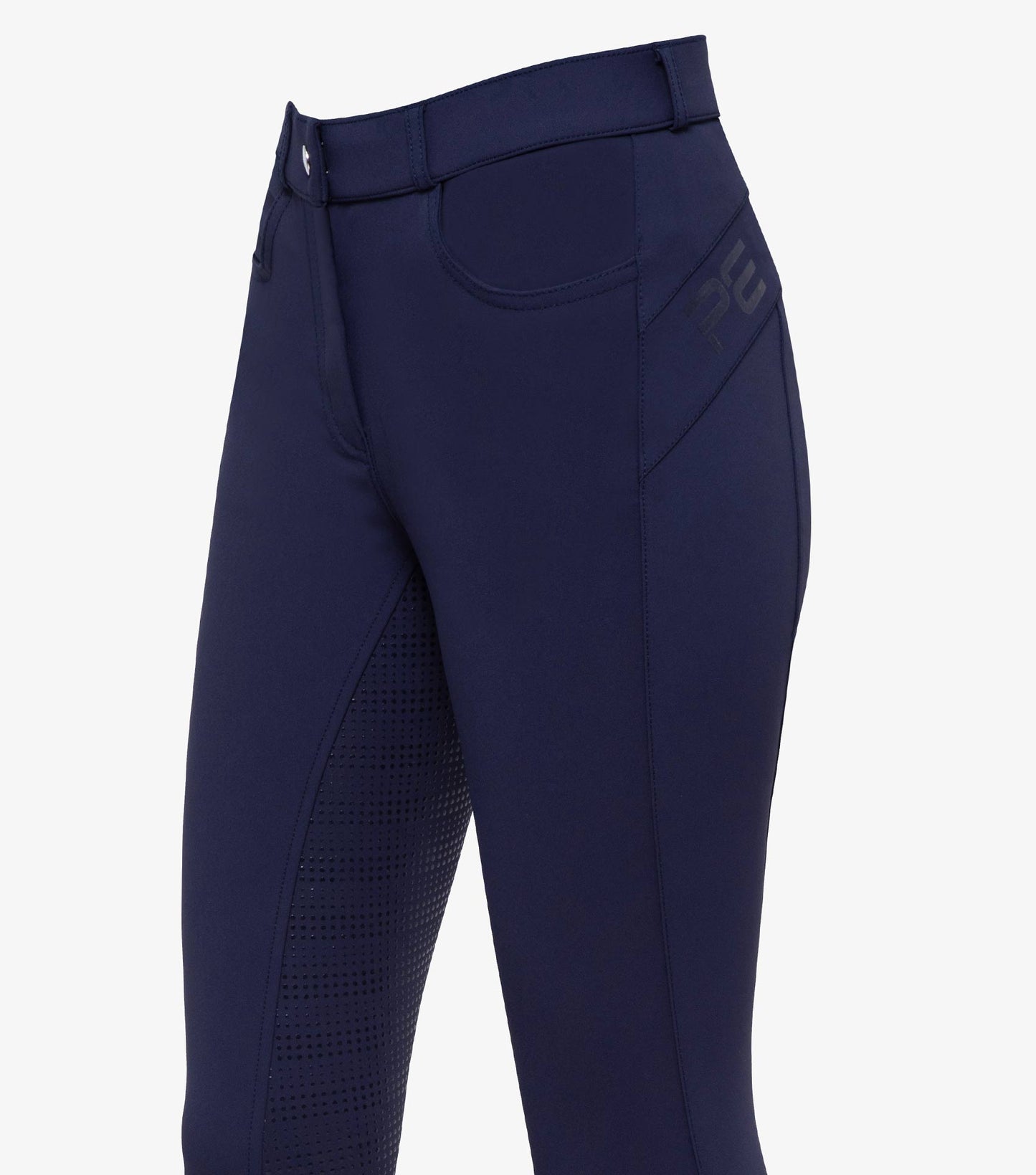 PE Torrent Ladies Full Seat Gel Riding Breeches (water repellant, phone pocket)