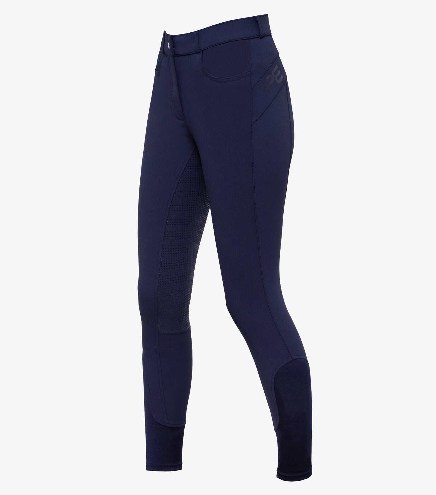 PE Torrent Ladies Full Seat Gel Riding Breeches (water repellant, phone pocket)