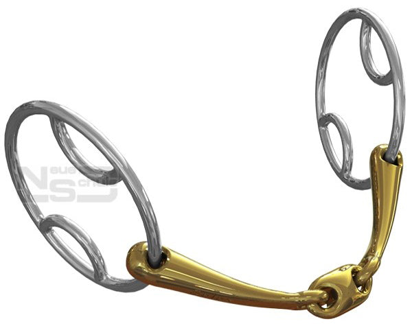 Neue Schule Tranz Angled Lozenge Beval bit - Robyn's Tack Room