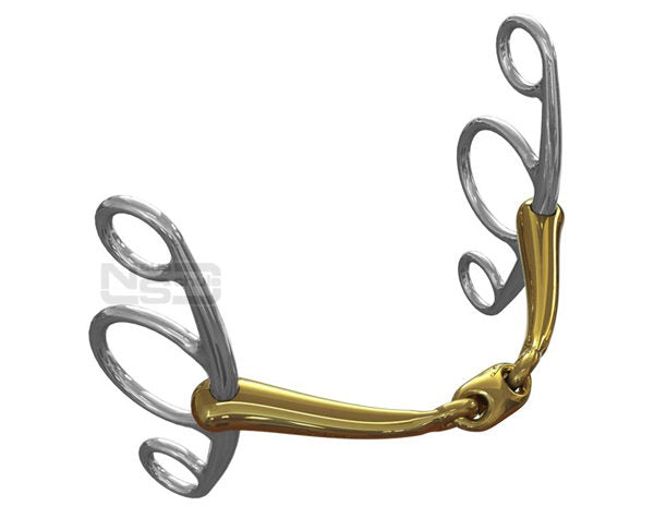 Neue Schule Tranz Angled Lozenge Jumper (elevator) bit - Robyn's Tack Room