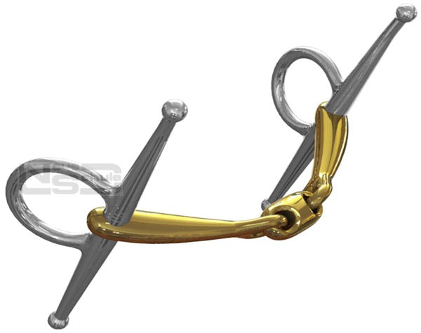 Neue Schule Tranz Angled Lozenge Full Cheek (Fulmer) bit - Robyn's Tack Room