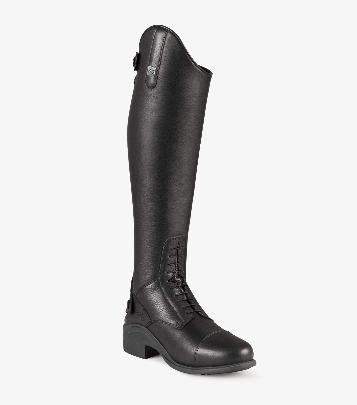 Premier Equine Vallardi Ladies Leather Field Tall Riding Boot - Black