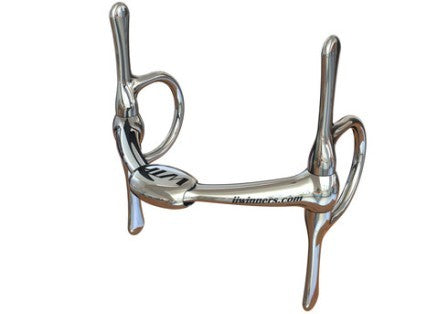 Winning Tongue Plate (WTP) full cheek bit 5.5" - Robyn's Tack Room