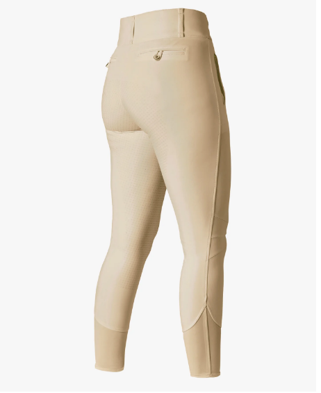 Premier Equine Aradina Ladies Full Seat Gel Competition Riding Breeches - Vanilla