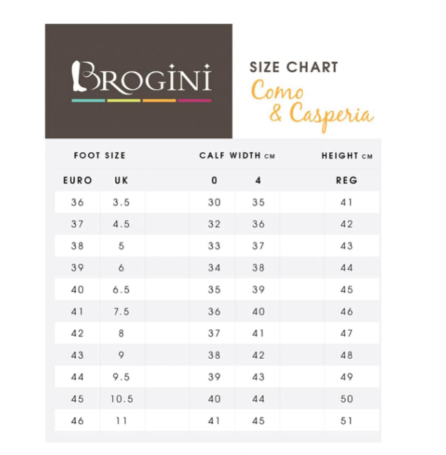 Brogini Casperia Long Leather Riding Boots (Black)