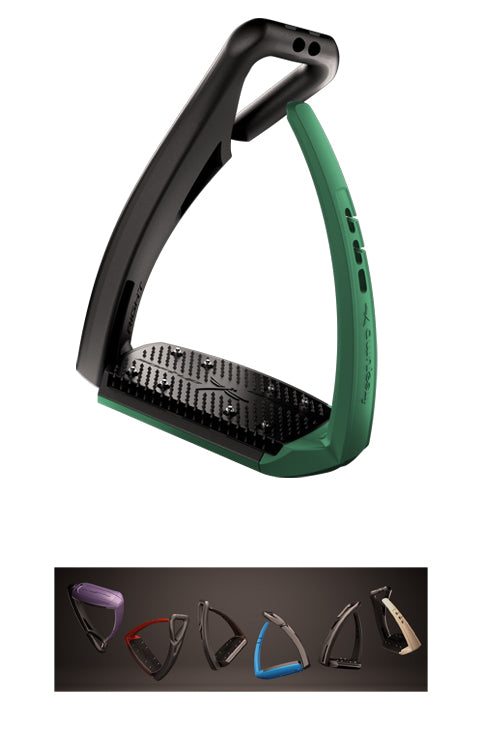 Free Jump green Soft Up Pro stirrups