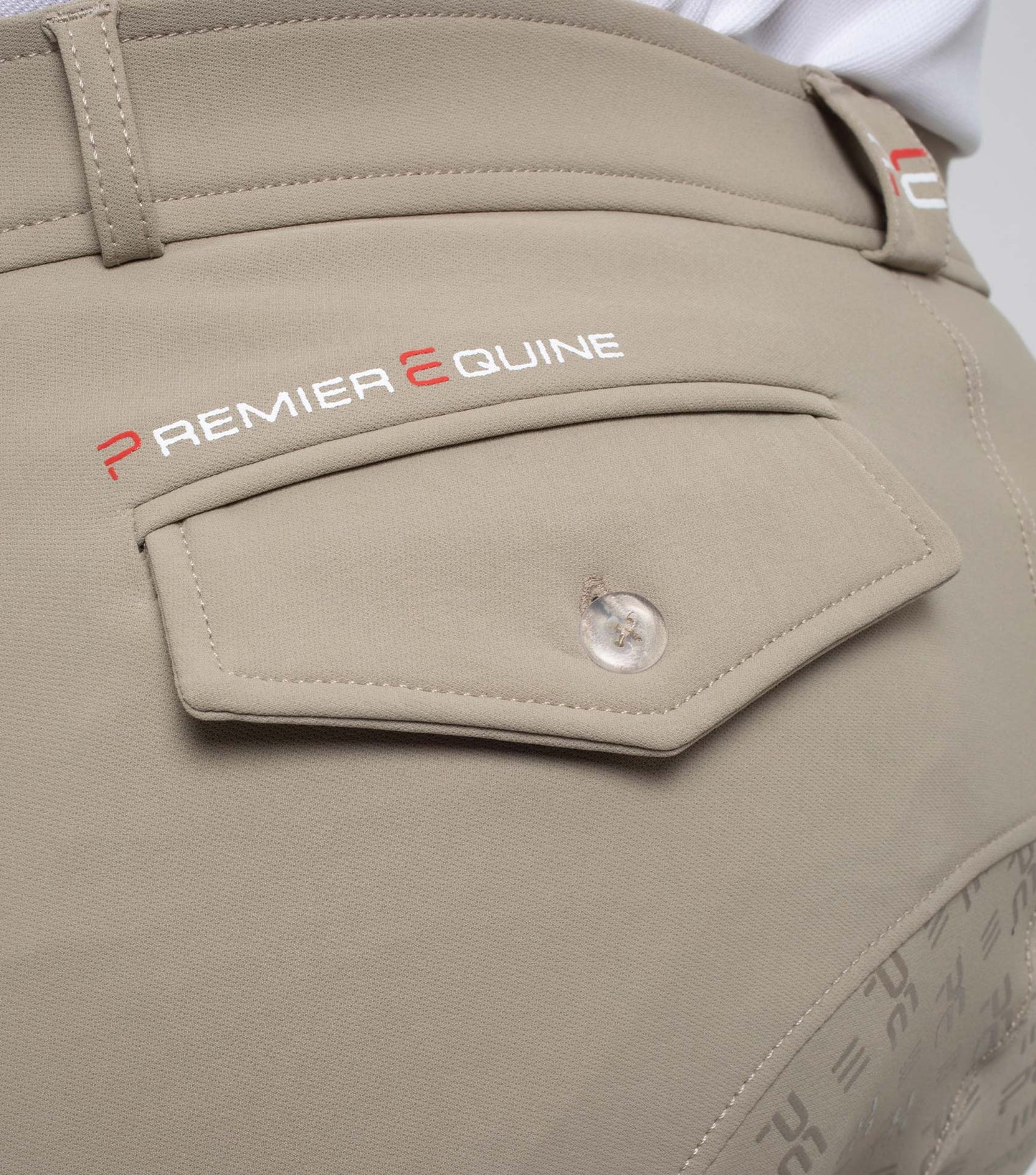Premier Equine Levanzo Men's Full Seat Gel Riding Breeches (beige, navy, grey or black)