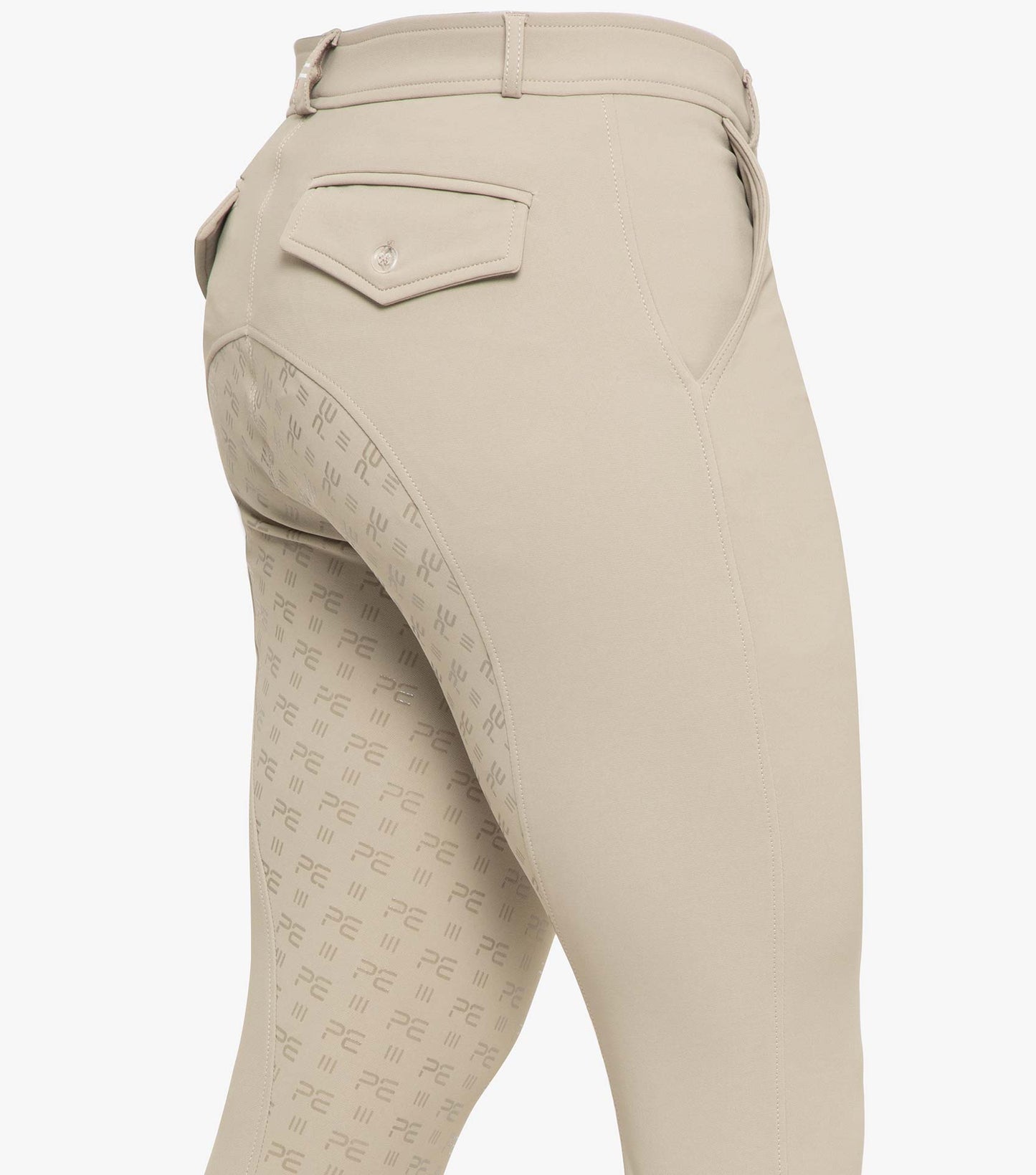 Premier Equine Levanzo Men's Full Seat Gel Riding Breeches (beige, navy, grey or black)