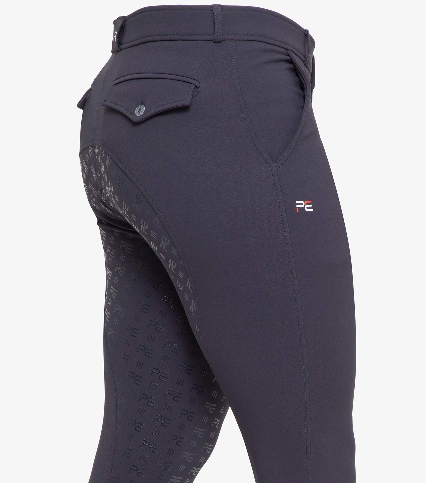 Premier Equine Levanzo Men's Full Seat Gel Riding Breeches (beige, navy, grey or black)