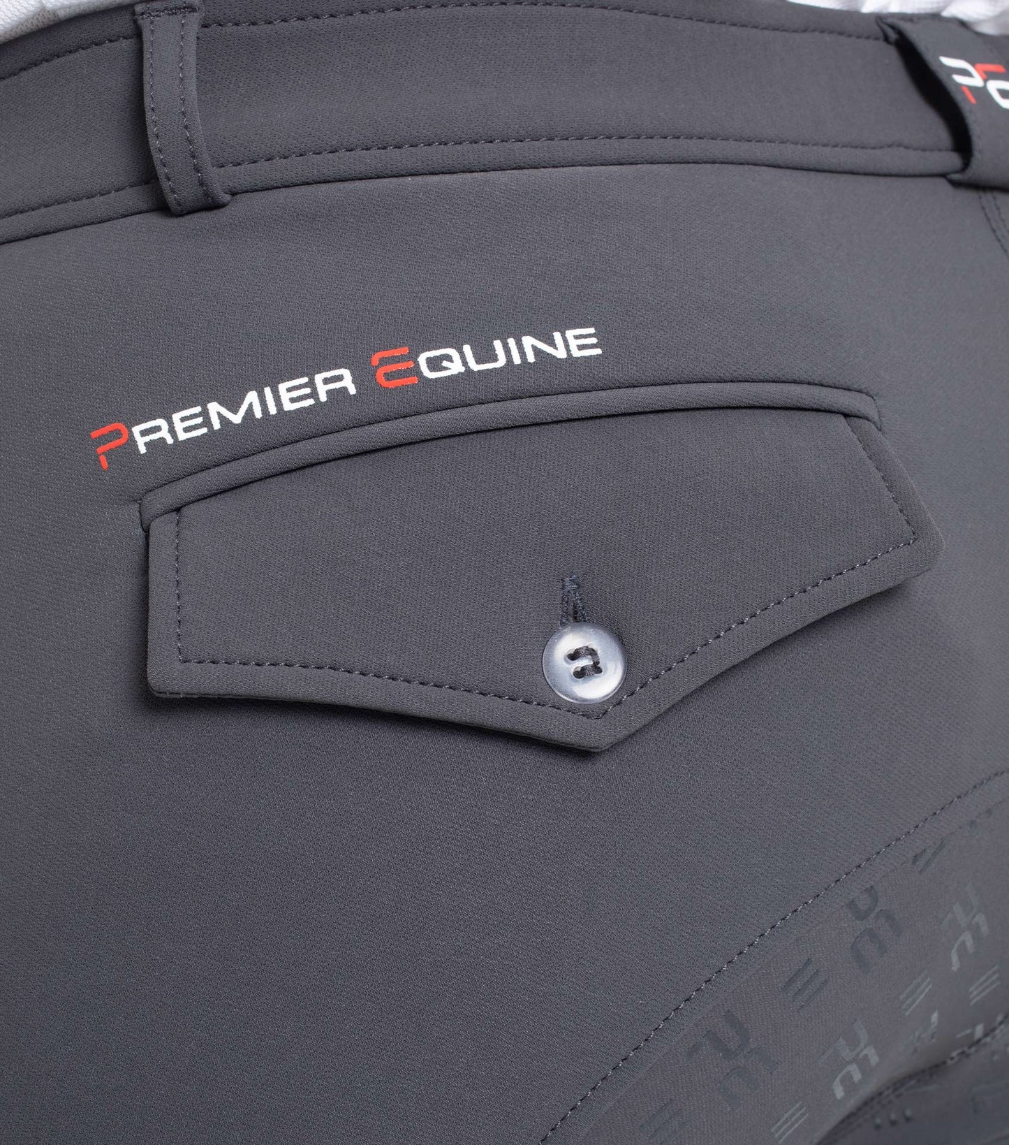 Premier Equine Levanzo Men's Full Seat Gel Riding Breeches (beige, navy, grey or black)