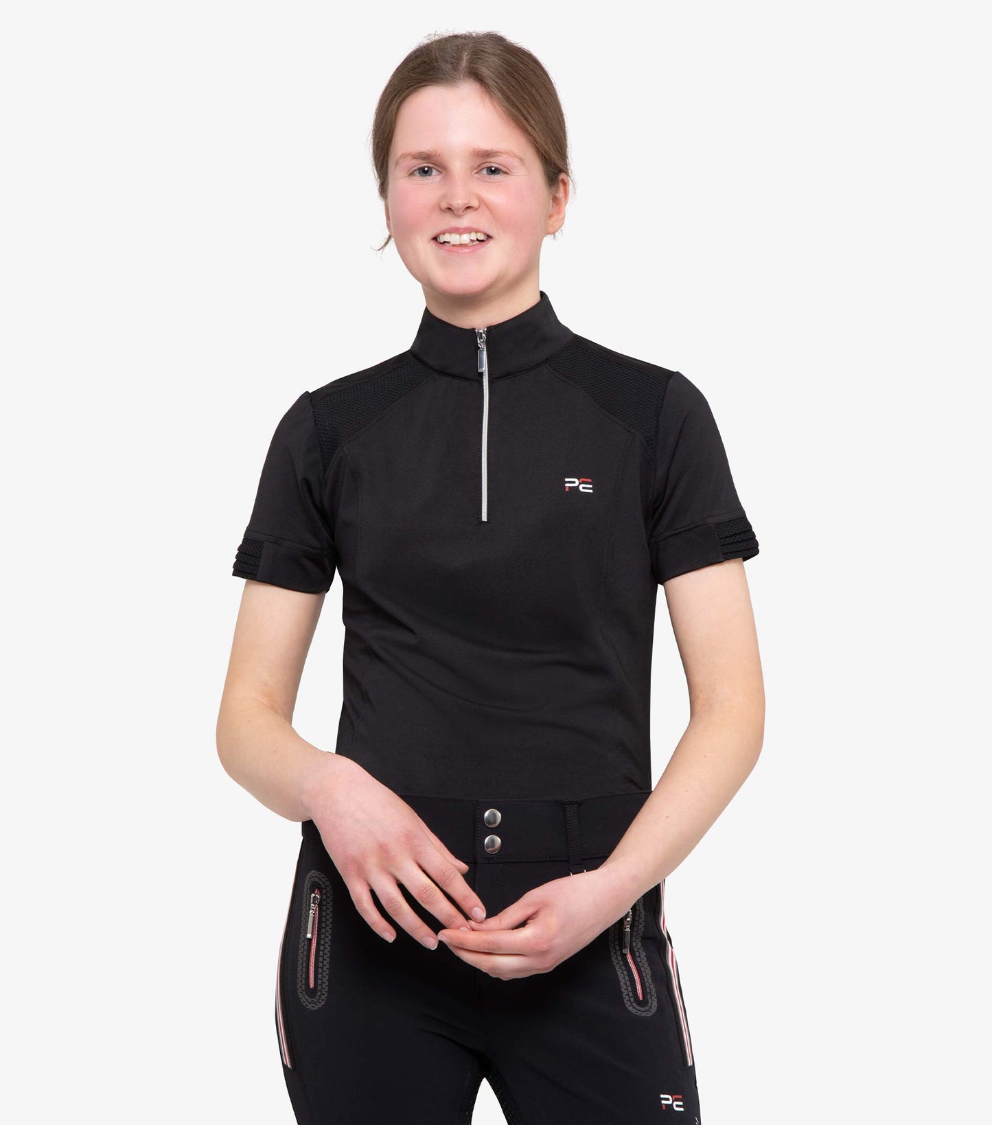 Premier Equine Mini Remisa Technical Short Sleeved Riding Top (boys and girls)