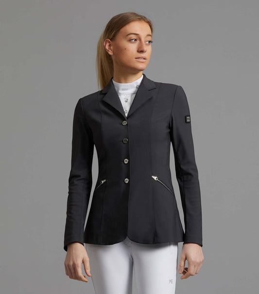 Premier Equine Nera Ladies Competition Jacket - grey
