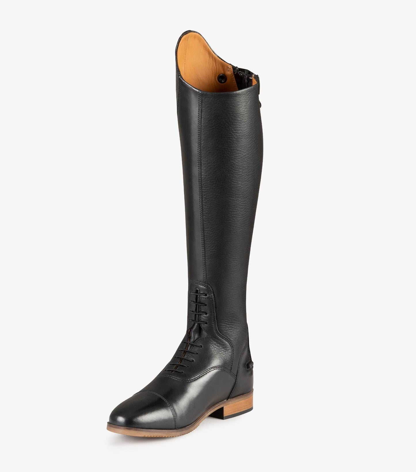 Premier Equine Passaggio Ladies Leather Field Tall Riding Boot - Black