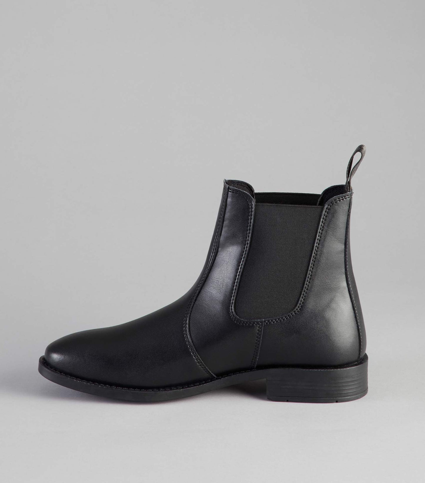 Premier Equine Rossago Synthetic Chelsea Paddock Boot - Black
