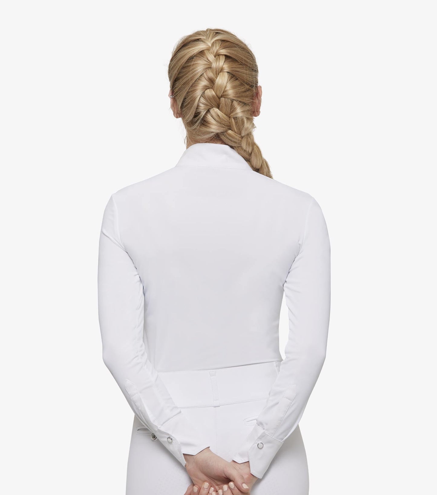 Premier Equine Rossini Lycra Show Shirt - White