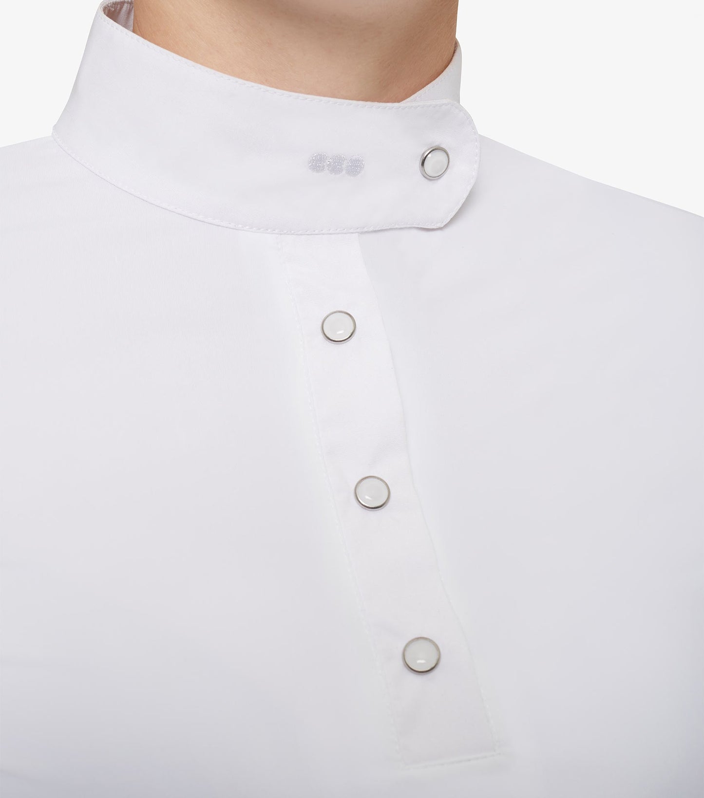 Premier Equine Rossini Lycra Show Shirt - White