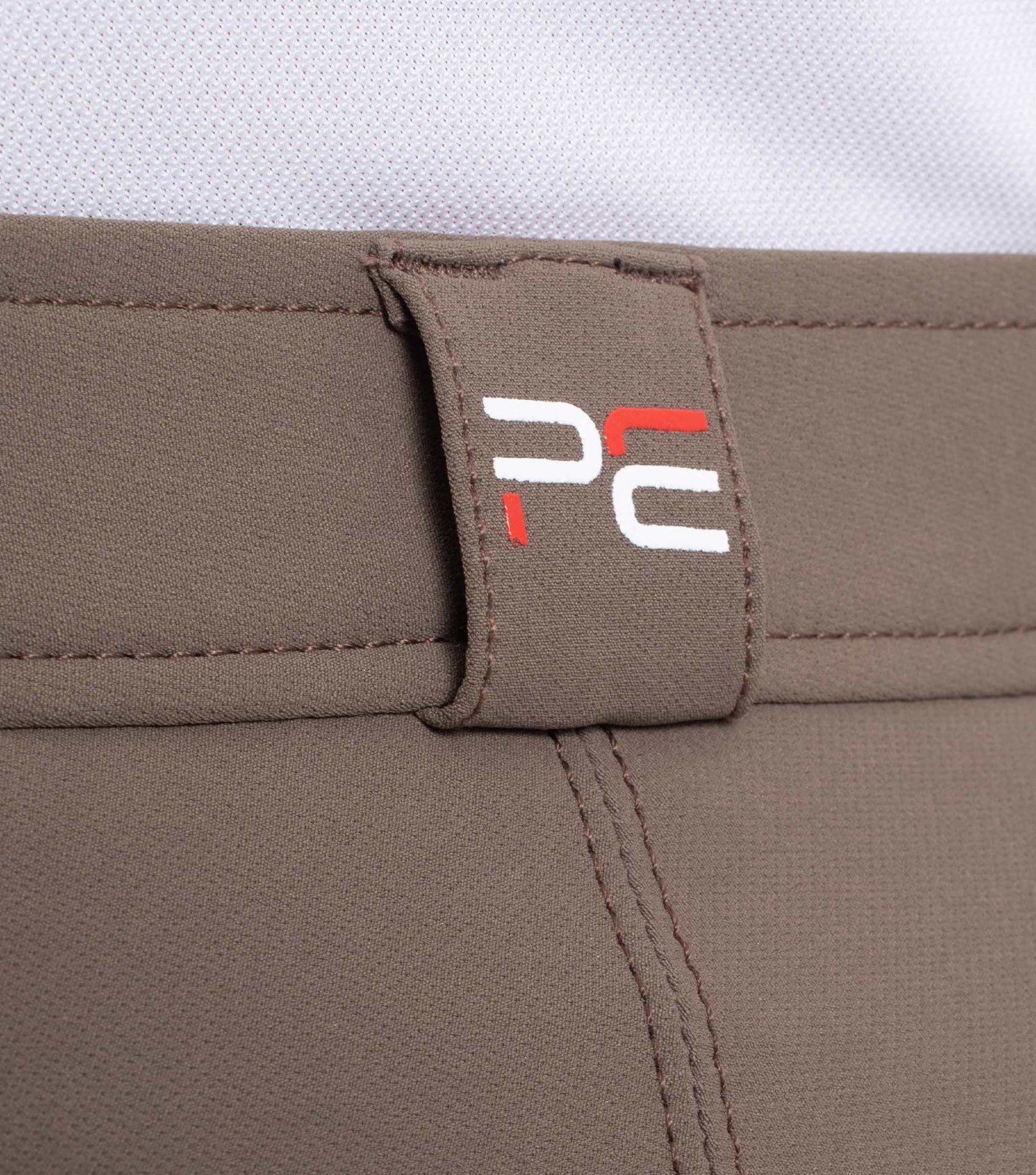 Premier Equine Santino Men's Gel Knee Riding Breeches (white, navy, walnut)