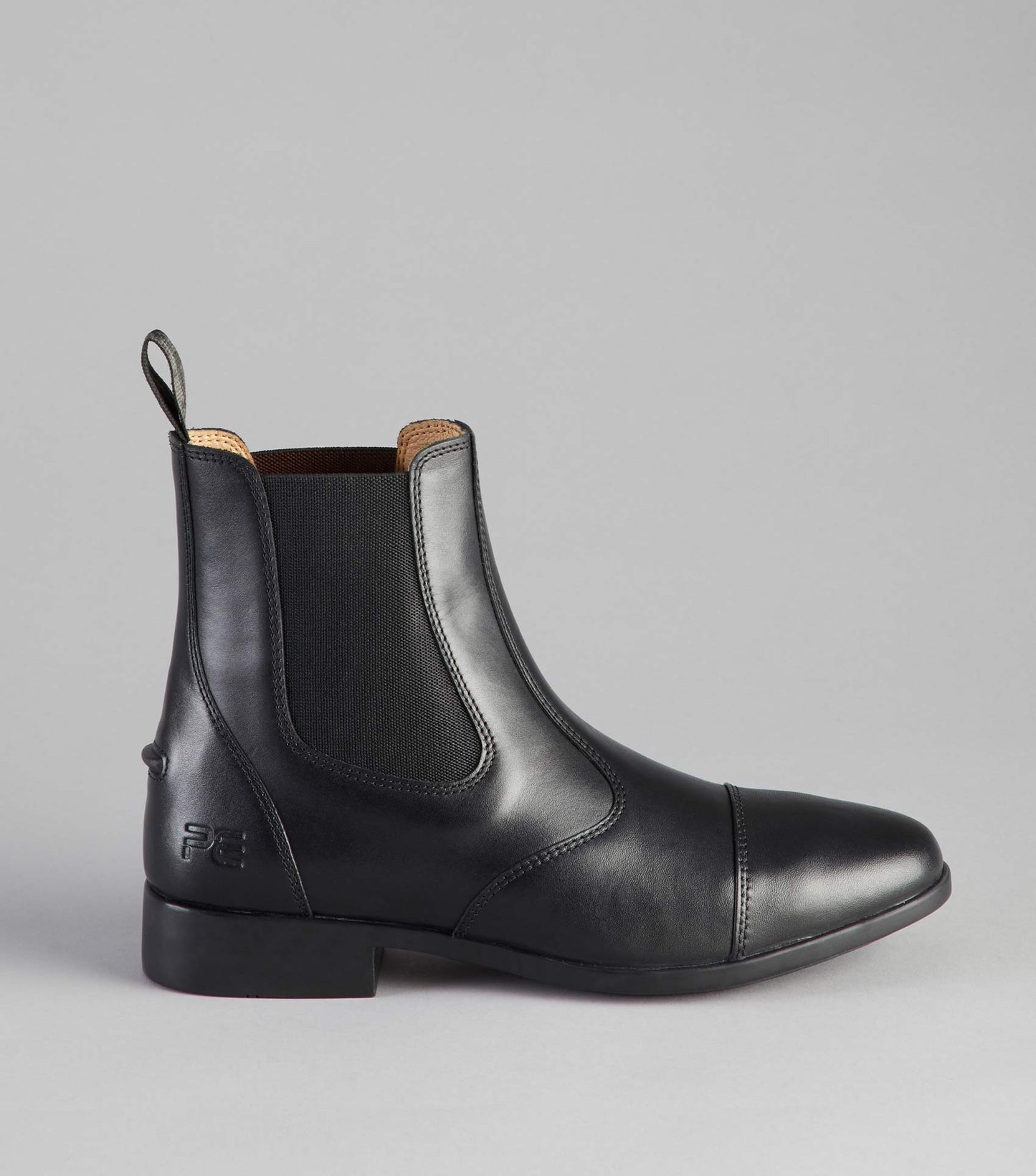 Premier Equine Torlano Junior Leather Chelsea Boot - Black