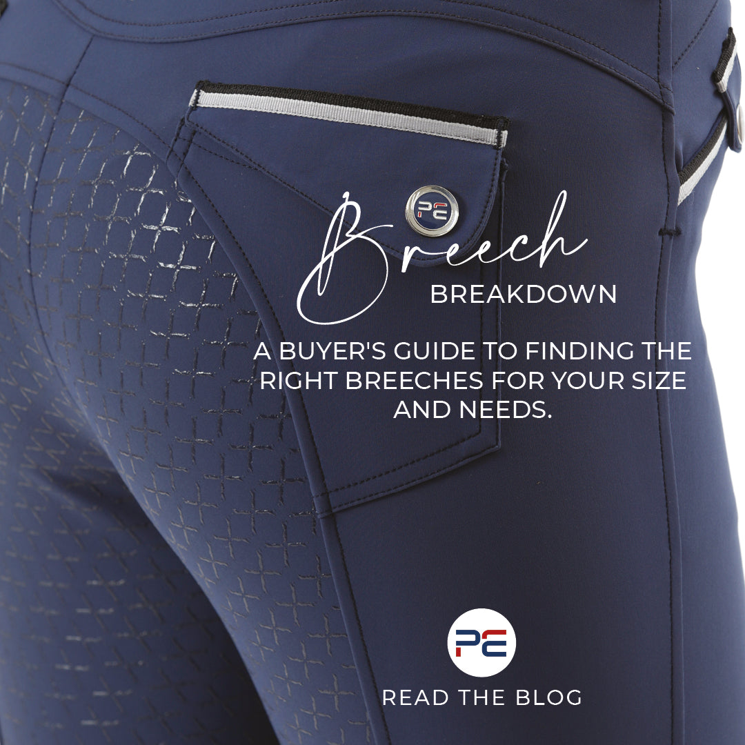 Finding the right breeches to meet your size and needs