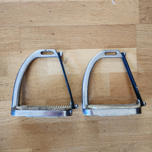 Safety Peacock Stirrup Irons 120mm