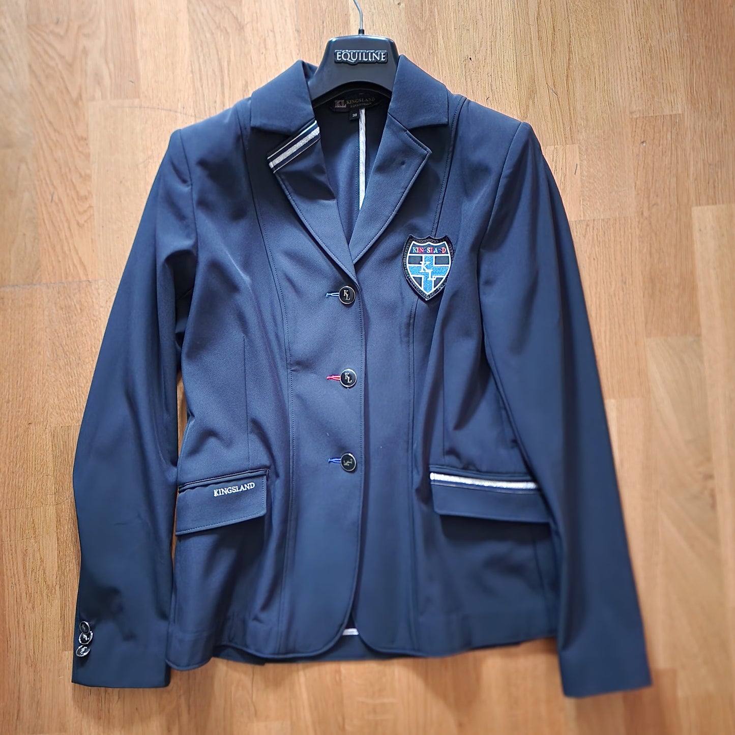 Kingsland navy show jacket ladies size 12