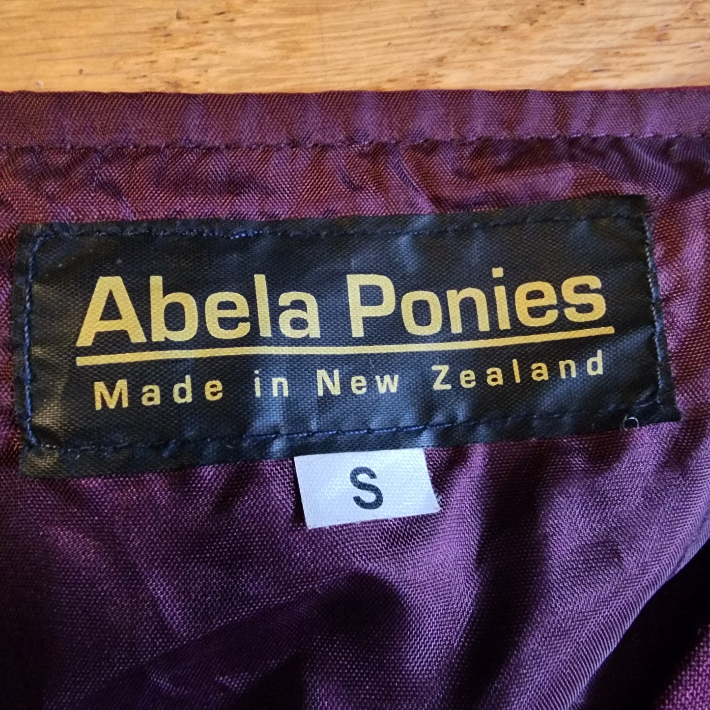 Abela Ponies burgundy Waistcoat / Vest and tie. Kids age 8 to 10