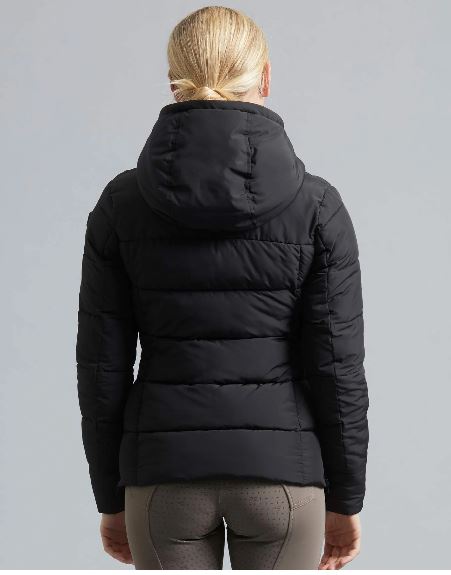 Premier Equine Casella Ladies Quilted Jacket (Black)