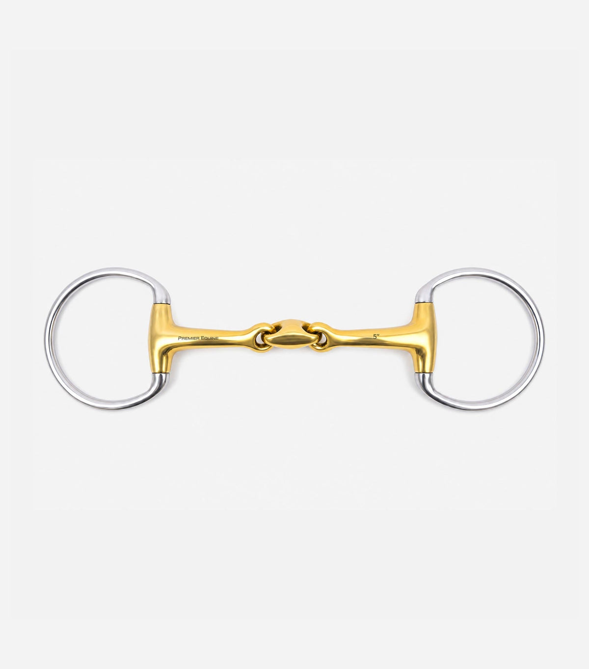 Premier Equine Aurion Eggbutt Ring Double Jointed with Lozenge