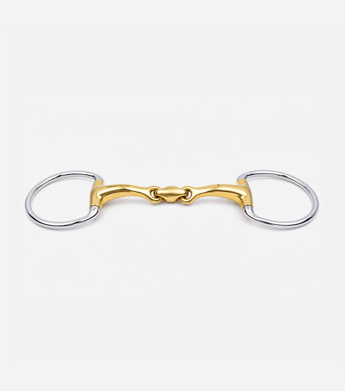 Premier Equine Aurion Eggbutt Ring Double Jointed with Lozenge