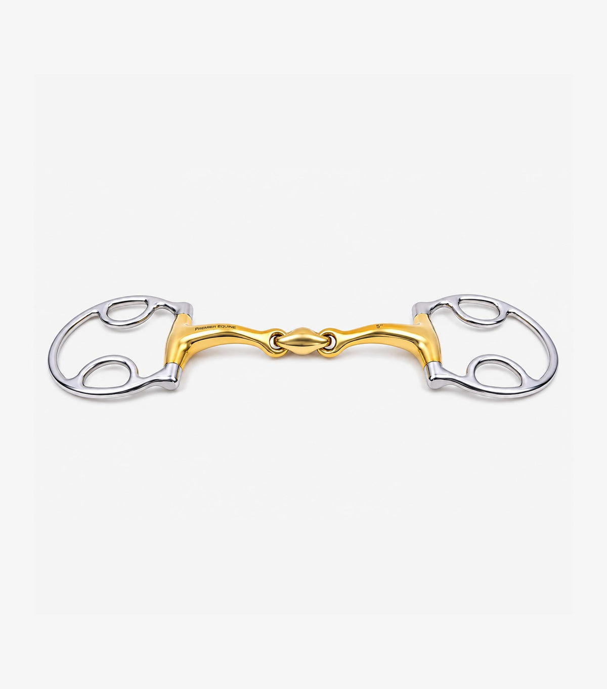 Premier Equine Aurion Fixed Ring Bevel Double Jointed with Lozenge