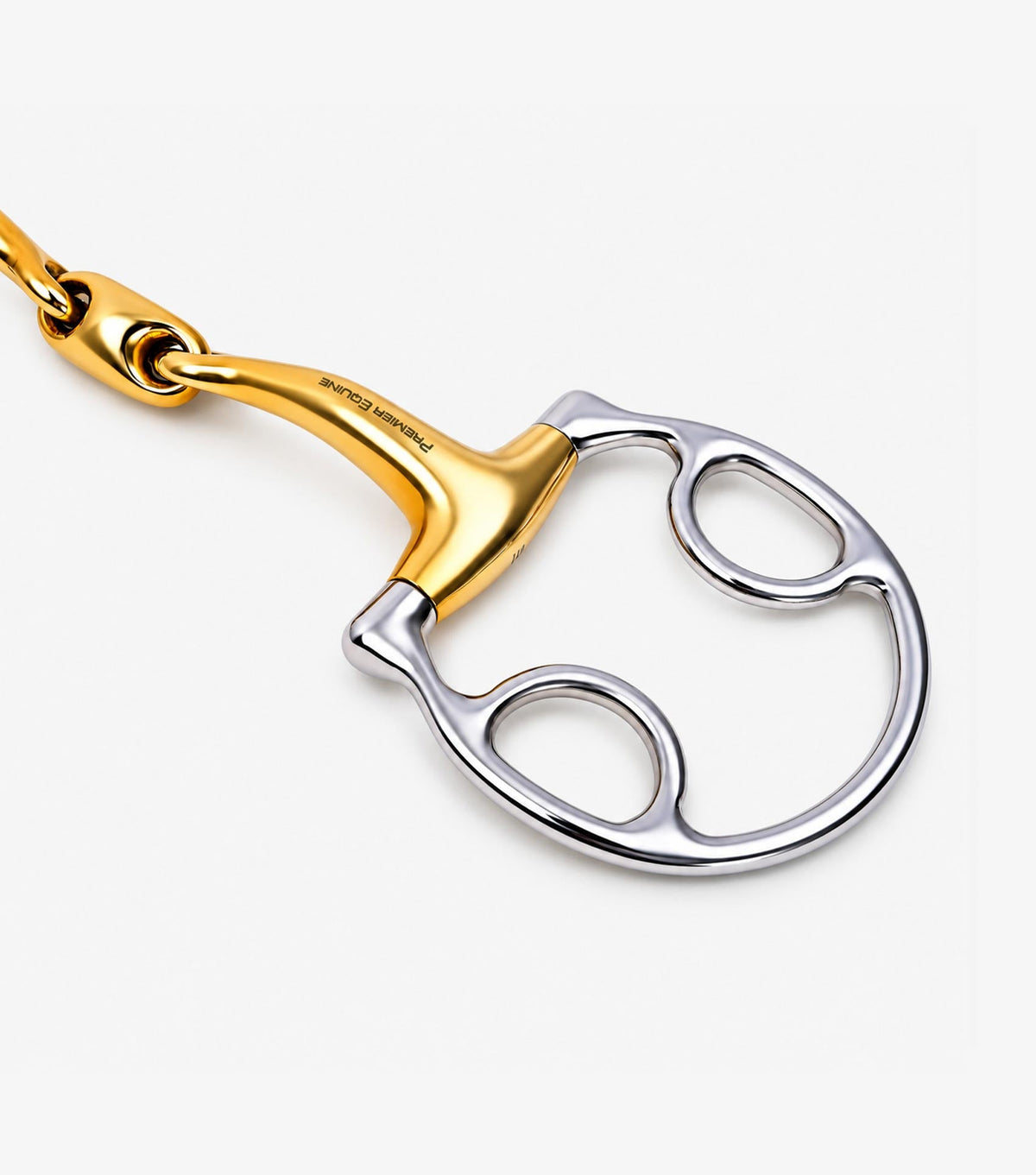 Premier Equine Aurion Fixed Ring Bevel Double Jointed with Lozenge