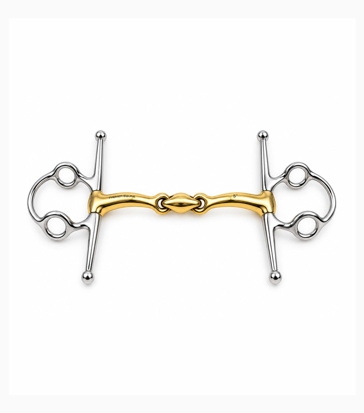 Premier Equine Aurion Full Cheek Gag Double Jointed with Lozenge