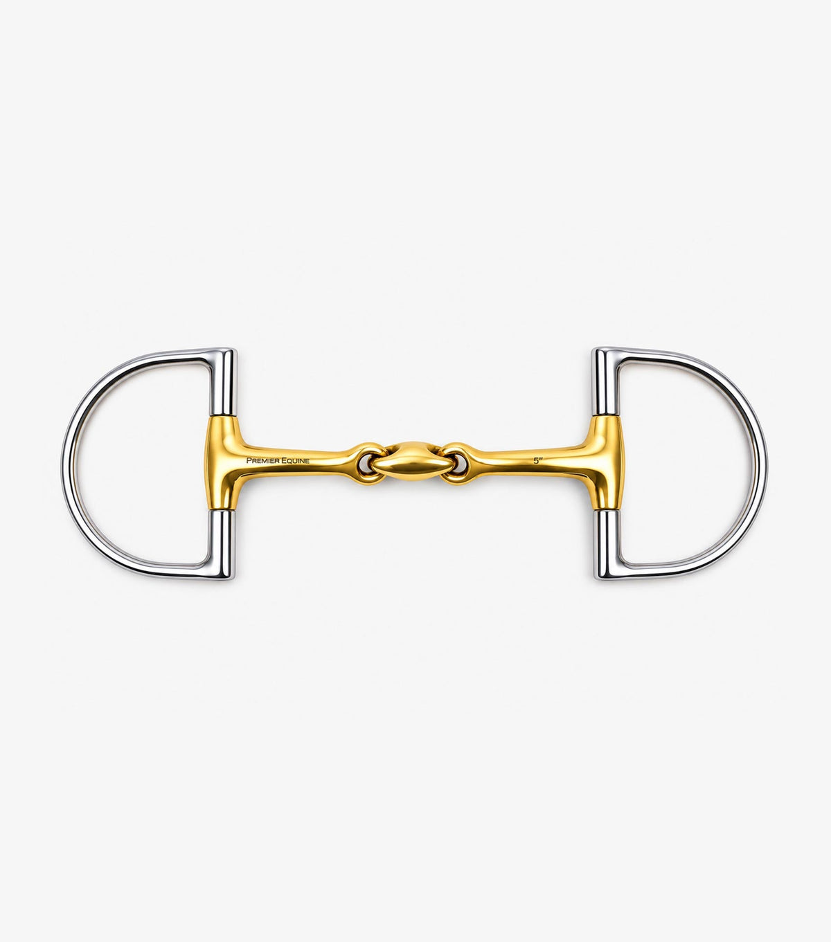 Premier Equine Aurion Hunter D-Ring Double Jointed with Lozenge